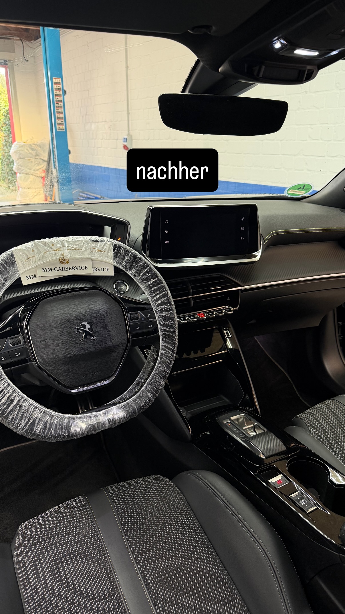 Ergebnis einer Komplettaufbereitung im Vorher-Nachher-Vergleich